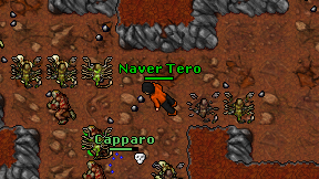 Naver Tero on screen