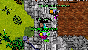 Charola on screen