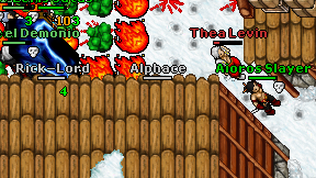 Alphace on screen