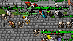 Major Perigo on screen