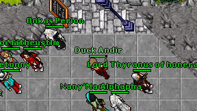 Duck Andir on screen