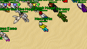 Necrofix on screen