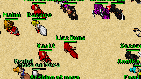 Lizz Ouns on screen
