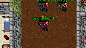 Druid'Dood on screen