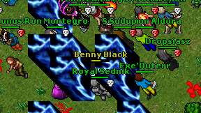 Benny Black on screen