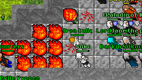 Iron talic on screen