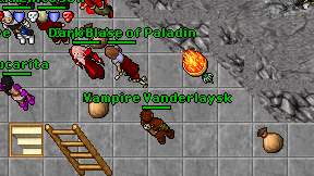 Vampire Vanderlaysk on screen