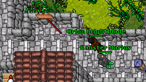 Orion Brightblade on screen