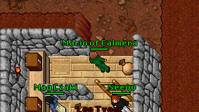 Mario of Calmera on screen
