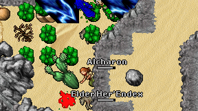 Alcharon on screen