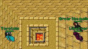 Orvar the malicious on screen