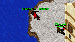 Masacra-vader on screen