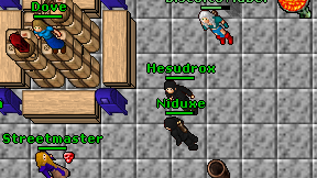 Hesudrox on screen