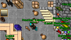 Master'kamos on screen