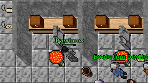 Pawimos on screen