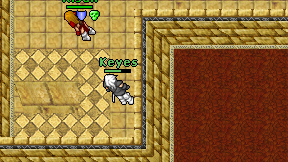 Keyes on screen