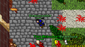 Demonsoler on screen