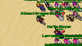 Atlanct Dragon Slayer on screen