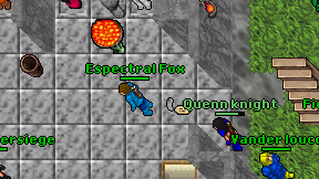 Espectral Fox on screen