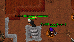 Lord Demon Taurus on screen