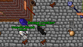 Doogy crudjer on screen