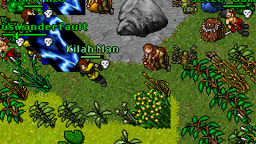 Kilah Man on screen