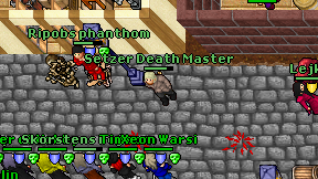 Setzer Death Master on screen