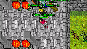 Fire Angelo on screen