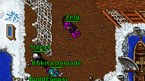 Zelg on screen