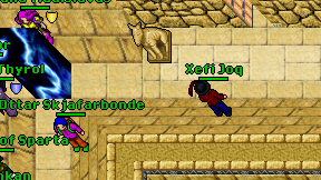 Xefi Joq on screen