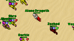 Alane Dragoth on screen