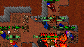 Zebinho on screen