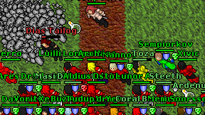 Archaos on screen