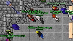 Kinol Druid on screen