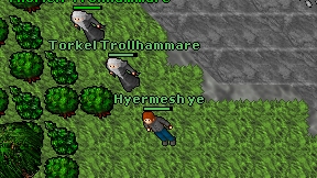 Hyermesh ye on screen