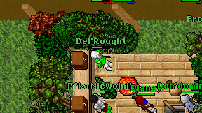 Del'Rought on screen