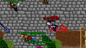 Galaman on screen