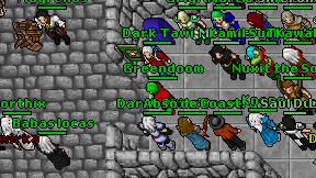 Greendoom on screen
