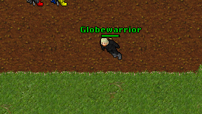 Globewarrior on screen