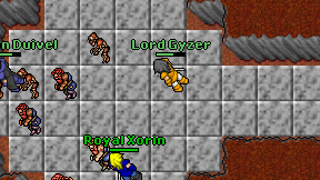 Lord Gyzer on screen