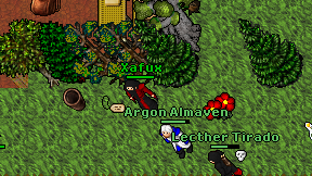 Xafux on screen