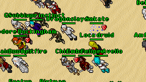 Loca druid on screen