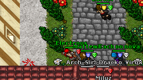 Electrous on screen
