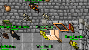 Pusz Pop on screen
