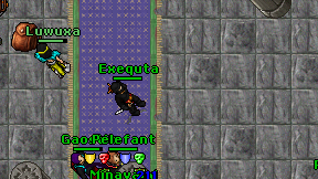 Exequta on screen