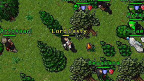 Lord Casty on screen