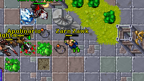 Zarn Zawk on screen