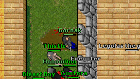 Gornak on screen