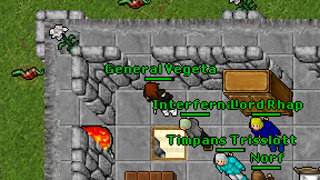 General Vegeta on screen