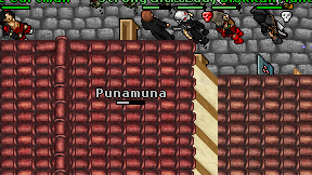 Punamuna on screen